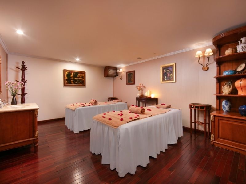 Khu Spa trên tàu